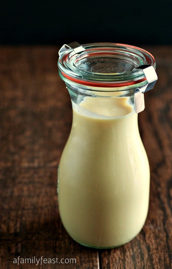 Vanilla Custard Sauce - A Family Feast