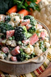 Winter Vegetable Salad - A Family Feast