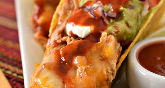 Pulled Chicken Tacos - A Family Feast