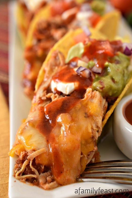 Pulled Chicken Tacos recipe