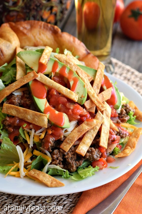 Taco Salad - A Family Feast