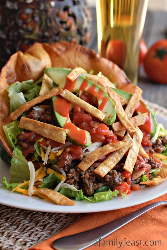 Taco Salad - A Family Feast