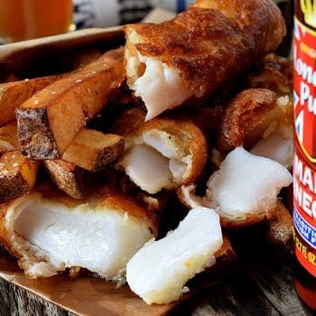 English-Style Fish and Chips - A Family Feast