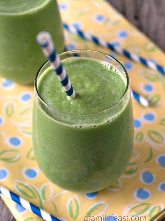 Honeydew Melon Smoothie - A Family Feast