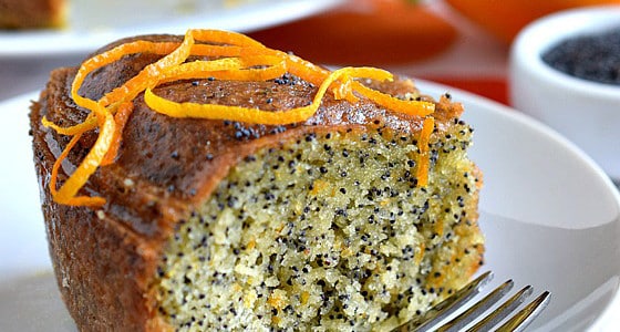Orange Poppy Seed Cake - A Family Feast