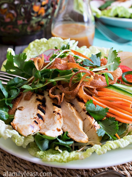 Asian Chicken Salad - A Family Feast