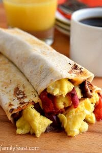 Breakfast Burritos - A Family Feast