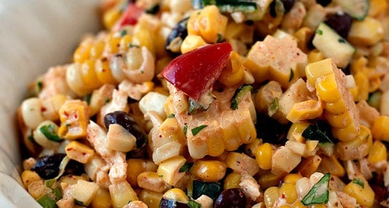 Mexican Corn Salad - A Family Feast