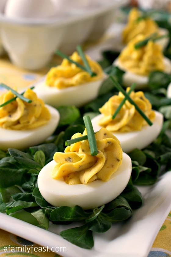 Deviled Eggs - A Family Feast