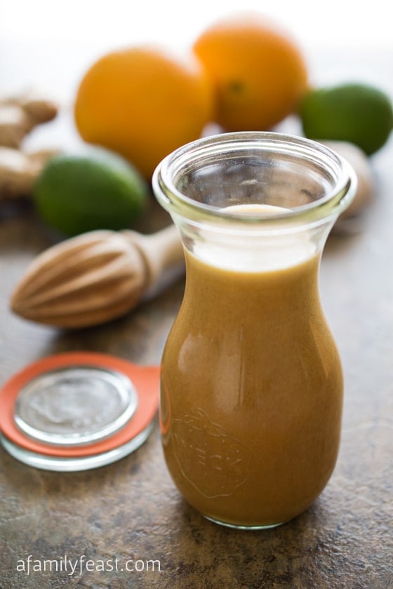 Asian Citrus Vinaigrette - A Family Feast