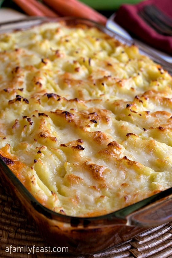 Cheddar Topped Shepherd’s Pie - A Family Feast