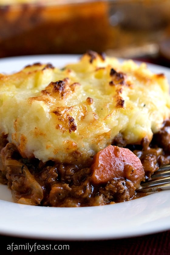 Cheddar Topped Shepherd’s Pie - A Family Feast