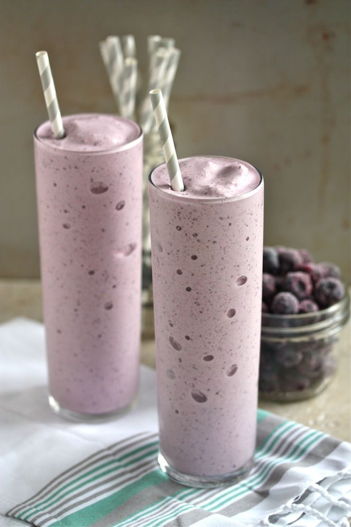 Easy Blueberry Protein Smooth - 25+ Best Blueberry Recipes