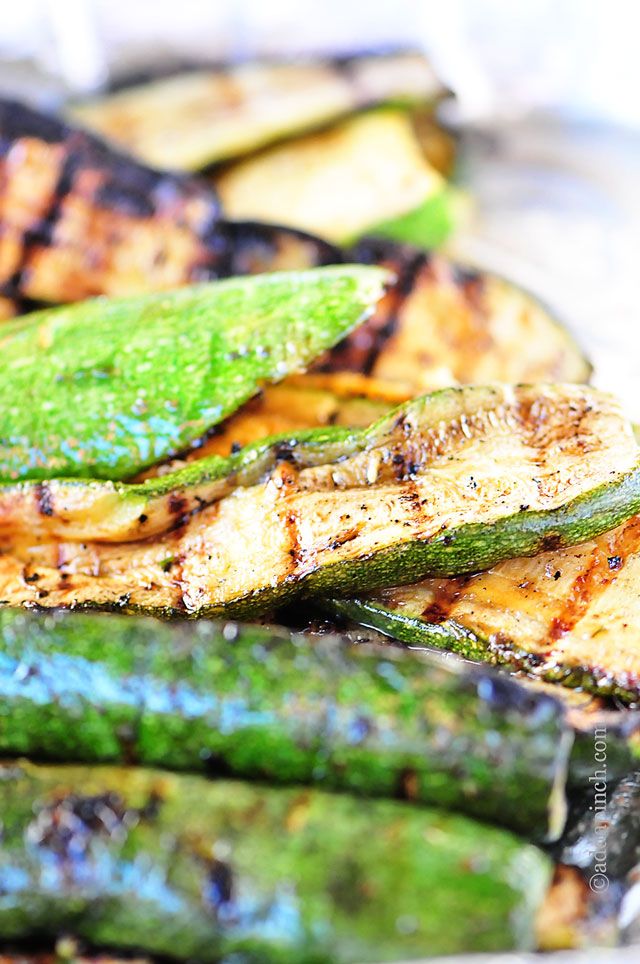 Grilled Zucchini - 30-Plus Great Grilling Recipes