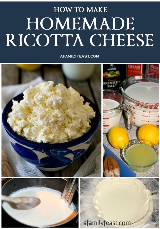 Homemade Ricotta Cheese 