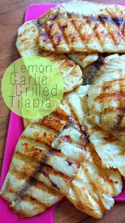 Lemon Garlic Grilled Tilapia - 30-Plus Great Grilling Recipes