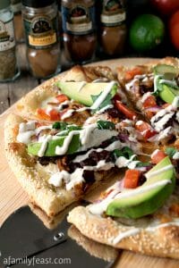 Cemita Pulled Pork Pizza - A Family Feast