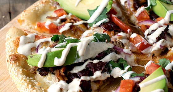 Cemita Pulled Pork Pizza - A Family Feast