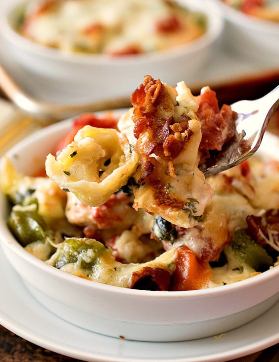 Baked Tortellini with Chicken Gratinati - A Family Feast