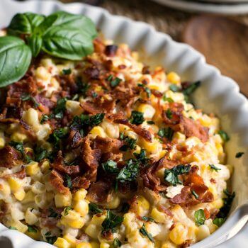 Corn and Bacon Casserole - A Family Feast