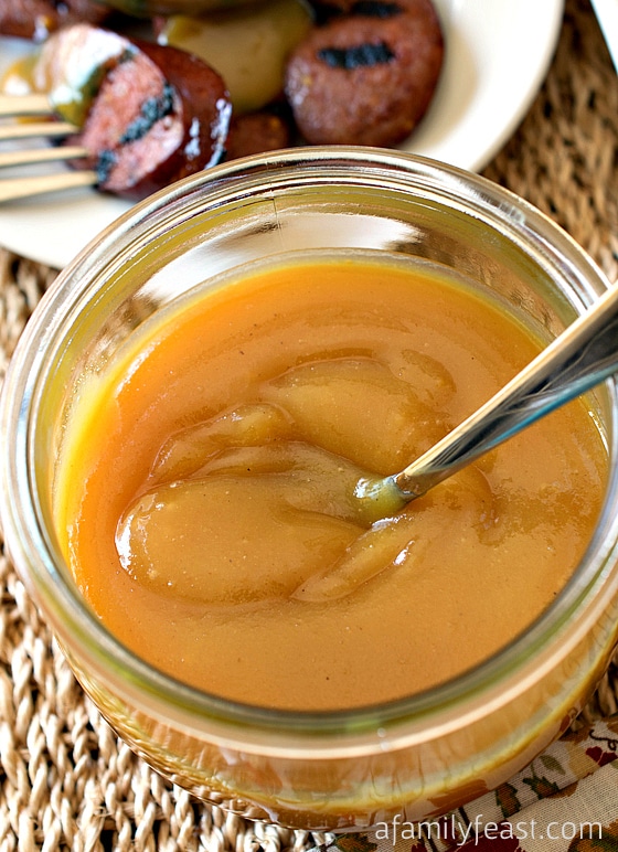 A fantastic recipe for a Sweet Hot Mustard Sauce. We like to serve it with grilled kielbasa or any other dish that pairs with a good, zesty mustard!