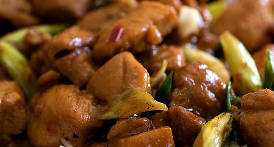 Gooey Ginger Chicken - A Family Feast