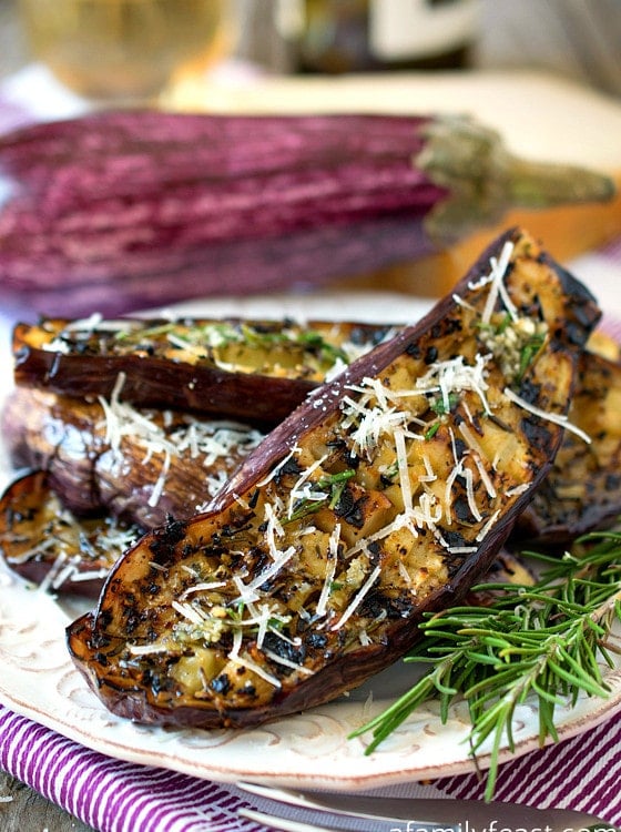 Grilled Graffiti Eggplant - A Family Feast