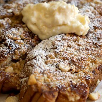 Hawaiian French Toast with Pineapple and Mascarpone - A Family Feast