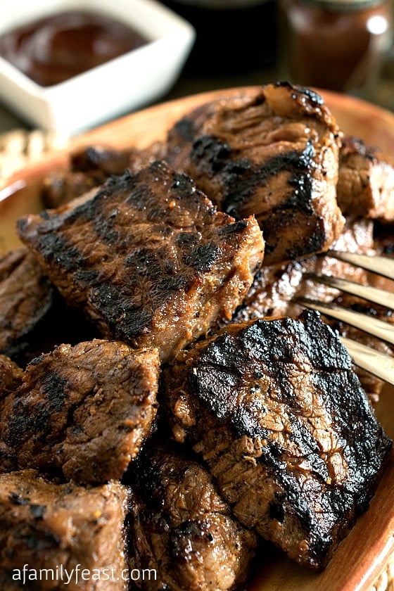 Everyday Steak Tips - A delicious marinade that's made from everyday ingredients you have in your kitchen. But when combined - these steak tips are fantastic!