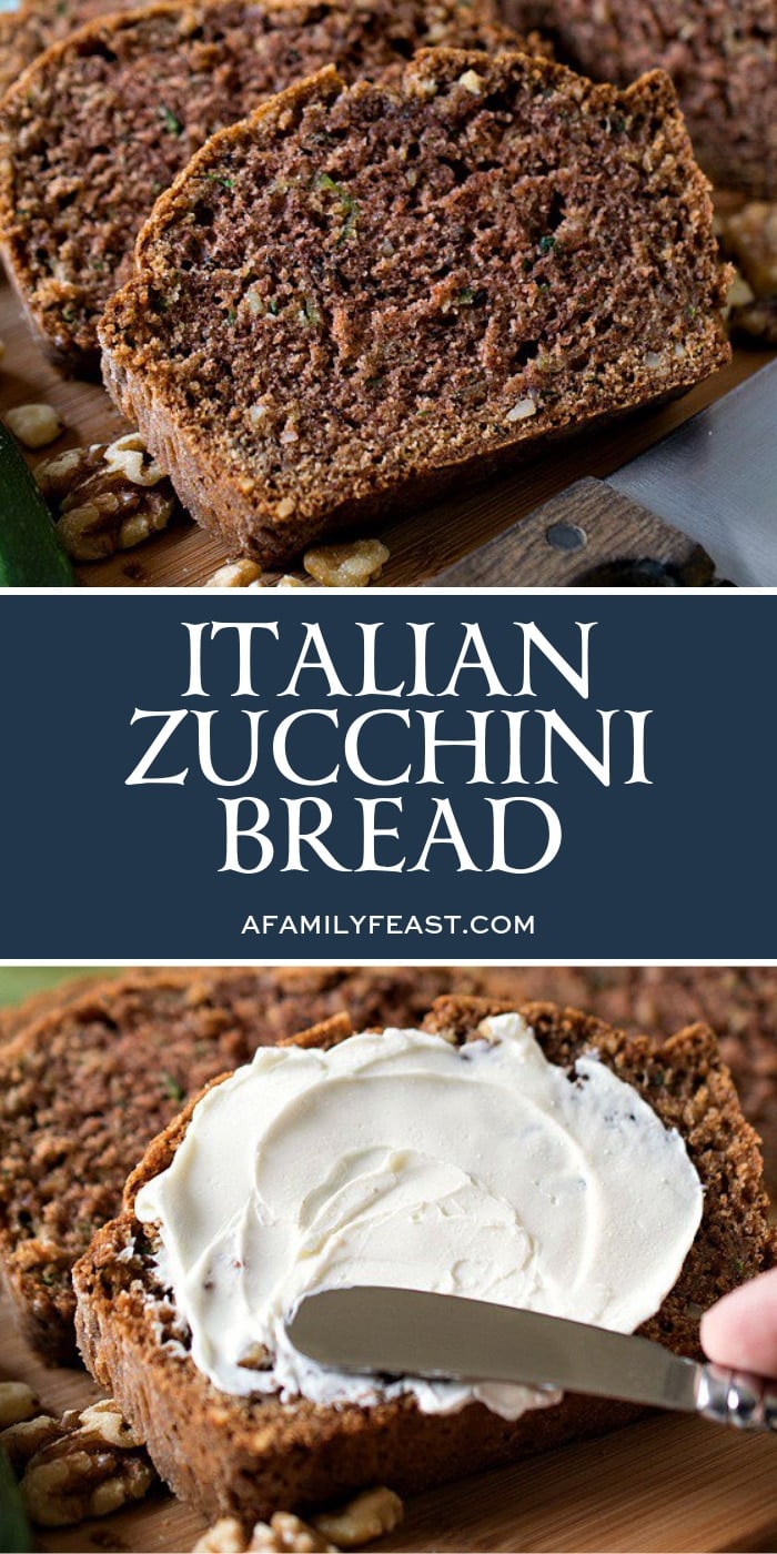 Italian Zucchini Bread 