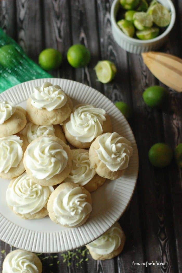 Key Lime Pie Sugar Cookies - 30-Plus Fantastic Key Lime Recipes - A Family Feast