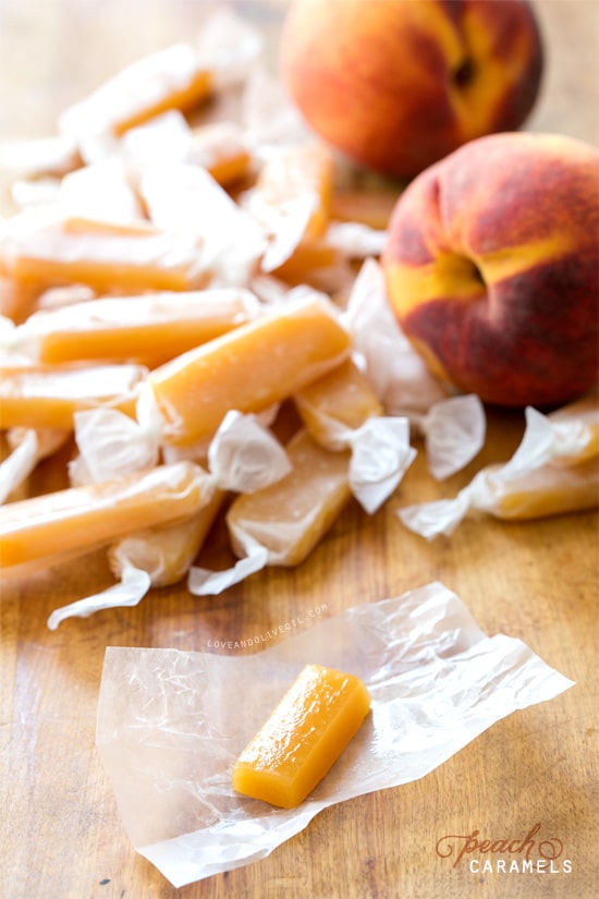 Peach Caramels - 25-Plus Perfect Peach Recipes