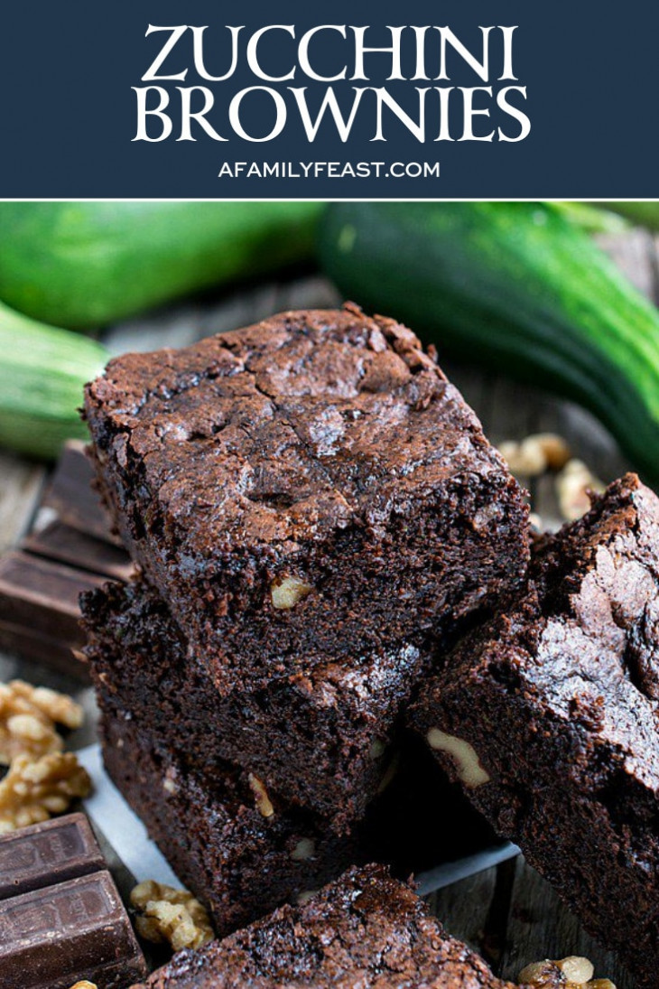 Zucchini Brownies A Family Feast®