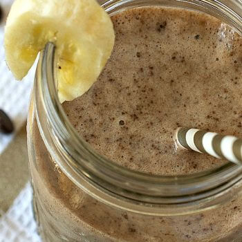 Chocolate Banana Smoothie (Vegan and Gluten Free) - A Family Feast