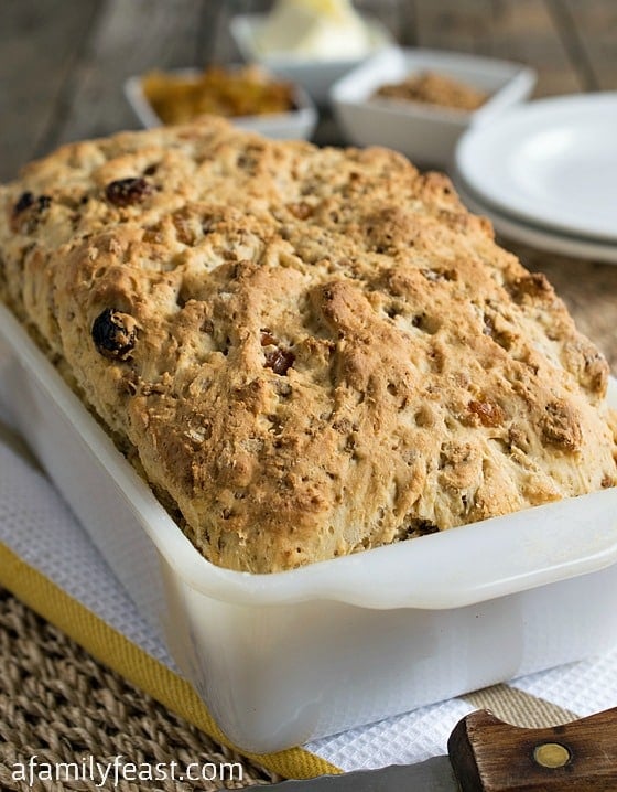 An old family recipe - this Grape-Nuts Bread is hearty and delicious! One of the best breads I've eaten!