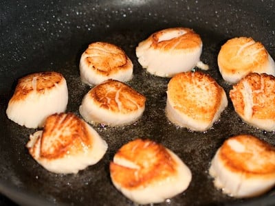 Perfect Pan-Seared Scallops - A Family Feast