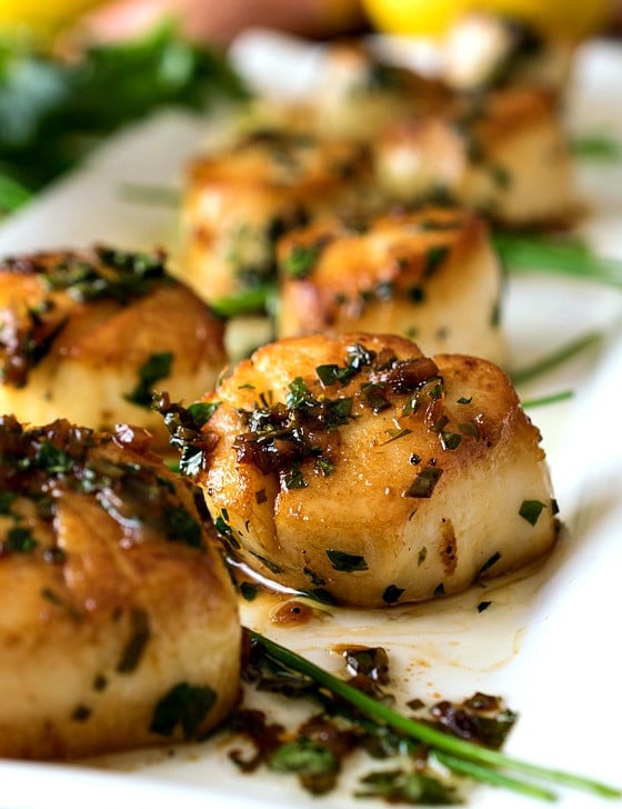 Perfect Pan Seared Scallops (with a Simple Pan Sauce) - A Family Feast