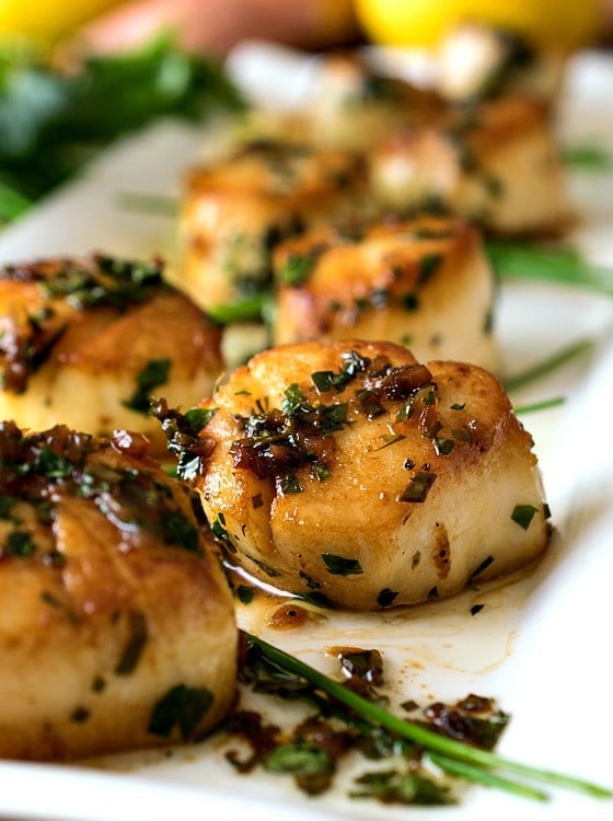 Perfect Pan Seared Scallops (with a Simple Pan Sauce) - A Family Feast