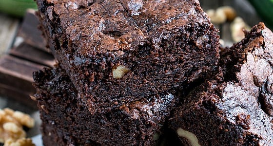 Zucchini Brownies - A Family Feast