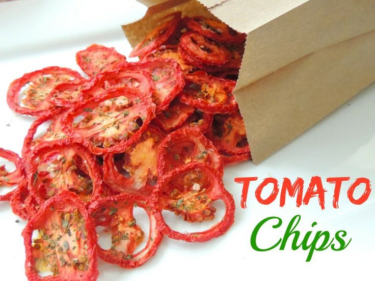 Tomato Chips - 30+ Recipes for Your Garden Tomatoes