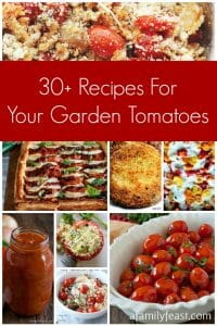 30-Plus Recipes for your Garden Tomatoes - A Family Feast