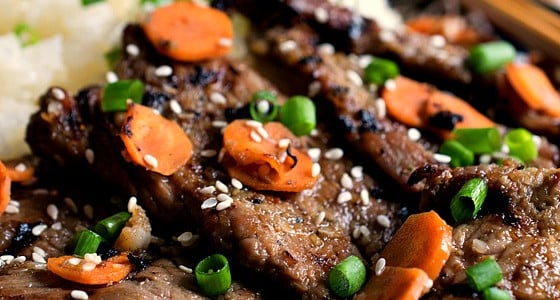 Bulgogi (Korean Beef Barbecue) - A Family Feast