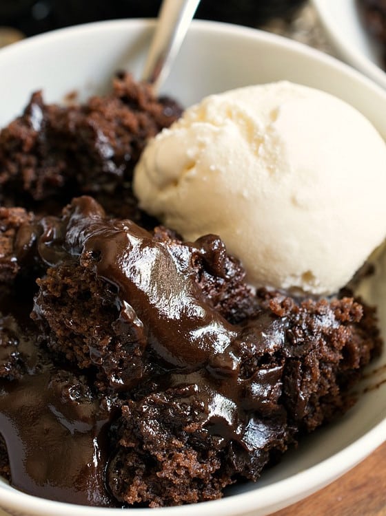 Hot Fudge Pudding Cake - A Family Feast