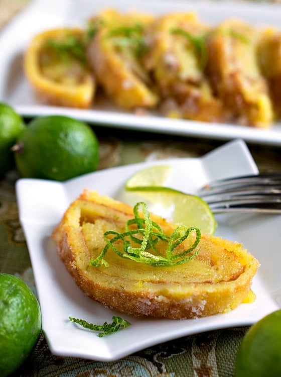 Key Lime Torte - A Family Feast