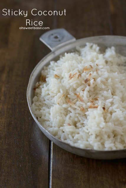Brazilian Sticky Coconut Rice - 30+ Remarkable Rice Recipes