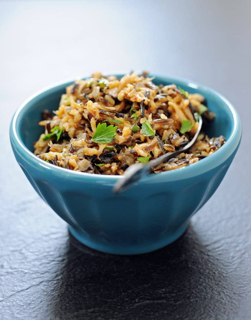 Wild Rice and Mushroom Dressing - 30+ Remarkable Rice Recipes