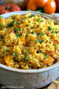 Spanish Rice - A Family Feast