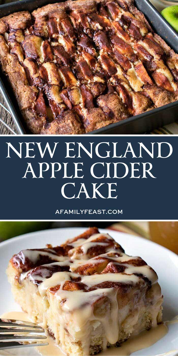 New England Apple Cider Cake