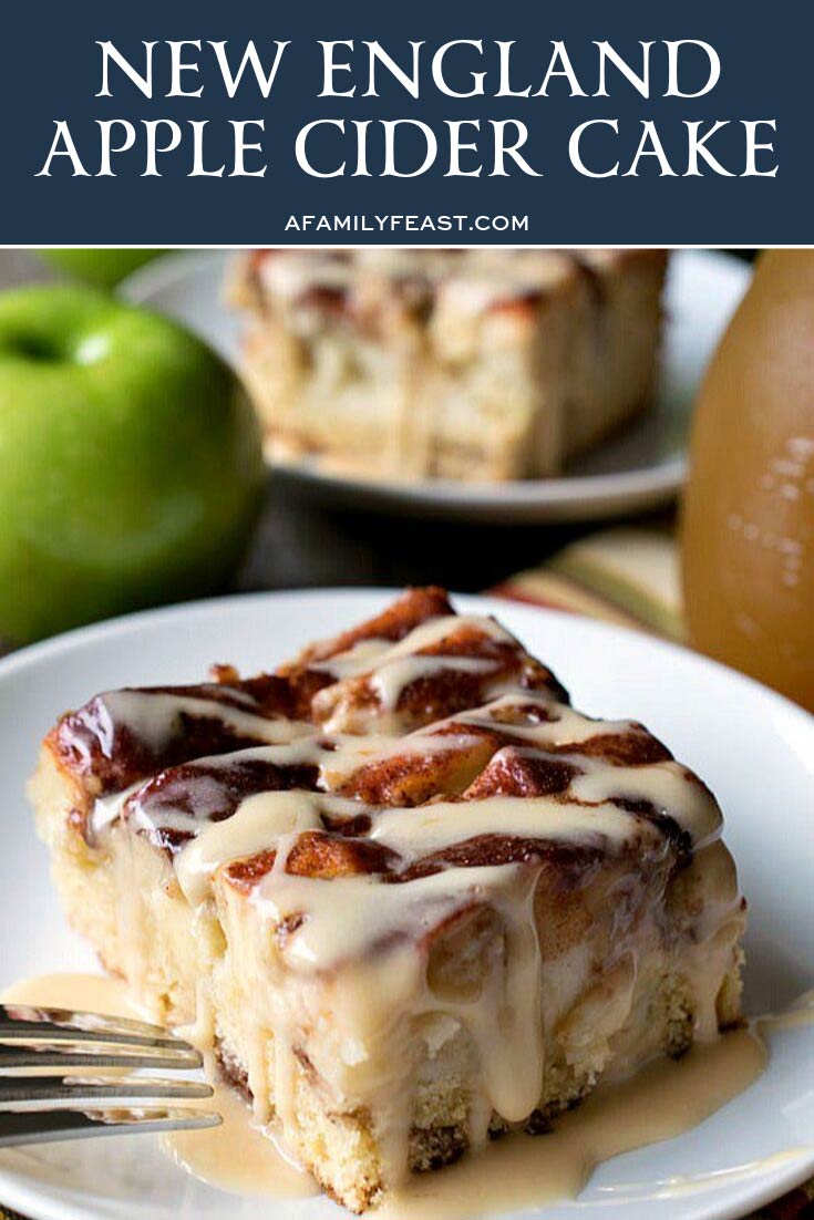 New England Apple Cider Cake