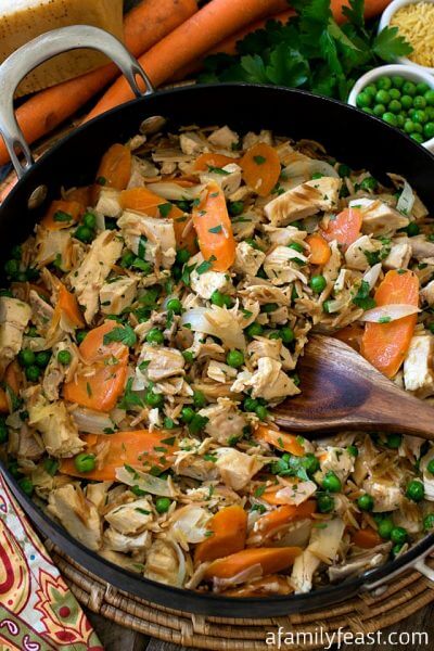Rotisserie Chicken Skillet - A Family Feast